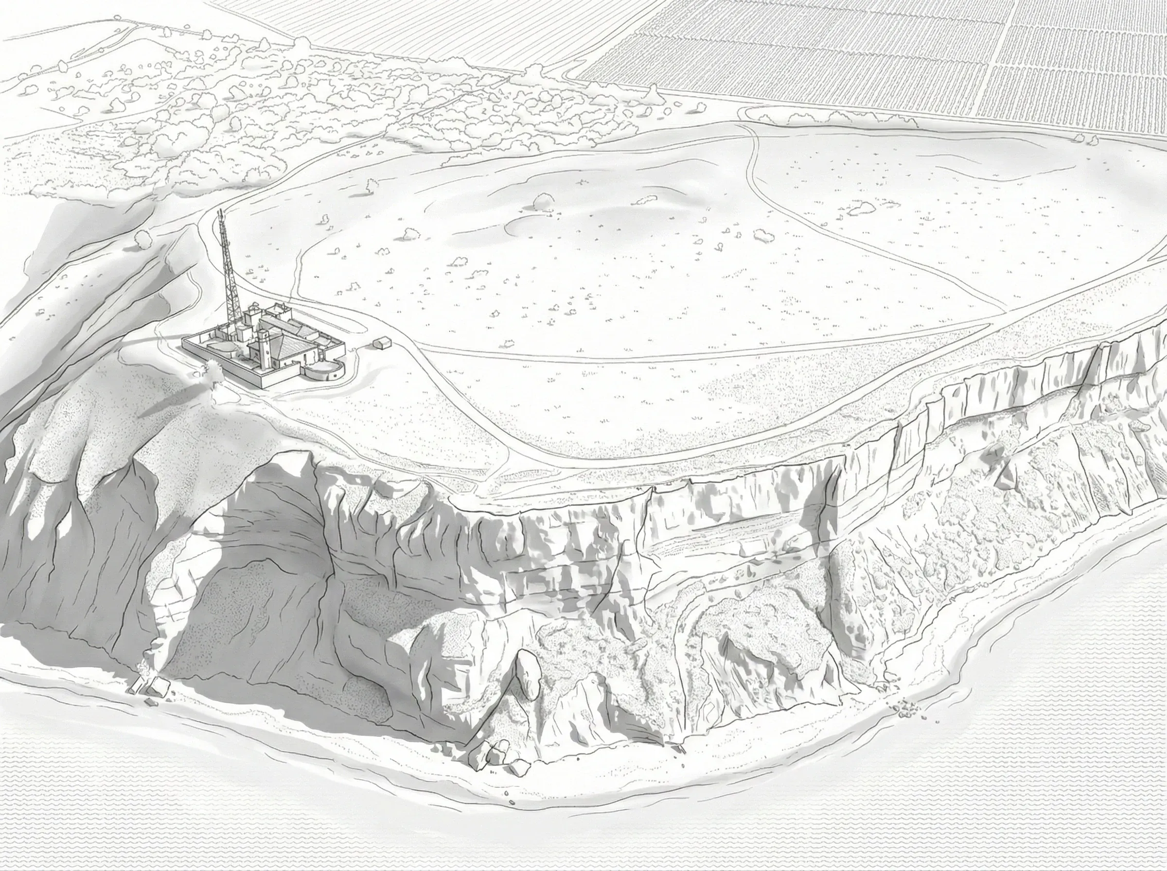 Ust-Alma, isometric reconstruction, © Center for Spatial Technologies 2026